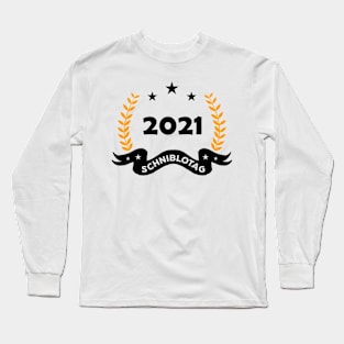 Schniblotag 2021 Schniblow I Blowjob Schnitzel Schniblowtag Schniblo Long Sleeve T-Shirt